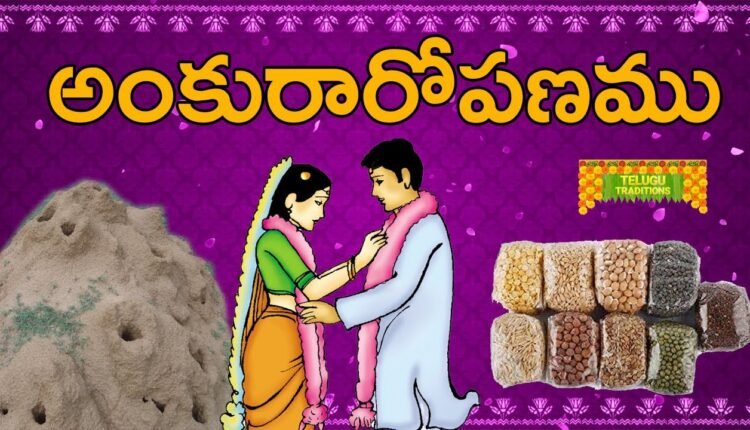 Telugu Traditions - Ankuraropanam