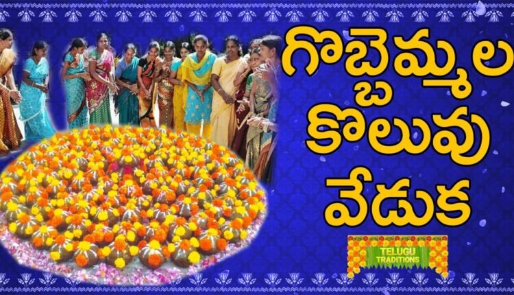 Telugu Traditions - Gobbemmala Koluvu Veduka
